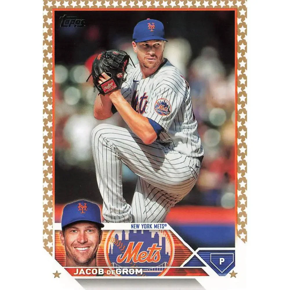 2023 Topps Gold Star Jacob deGrom #48 New York Mets